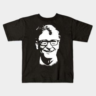 Bill Gates Portrait Kids T-Shirt